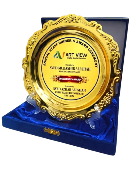 VIP Gold Metal Plate