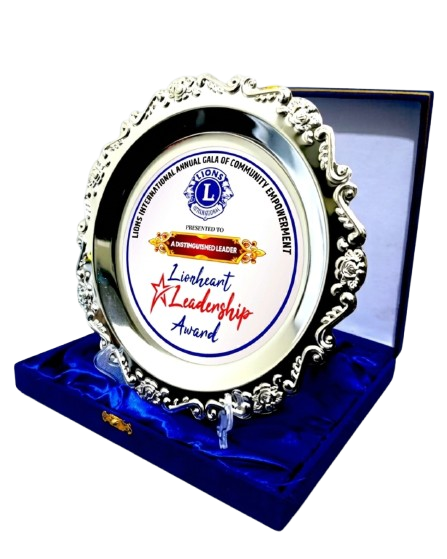 VIP Silver Metal Plate